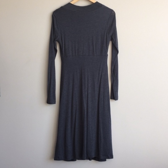 BODEN Midi Dress in Charcoal Grey Size 6L - Picture 14 of 15